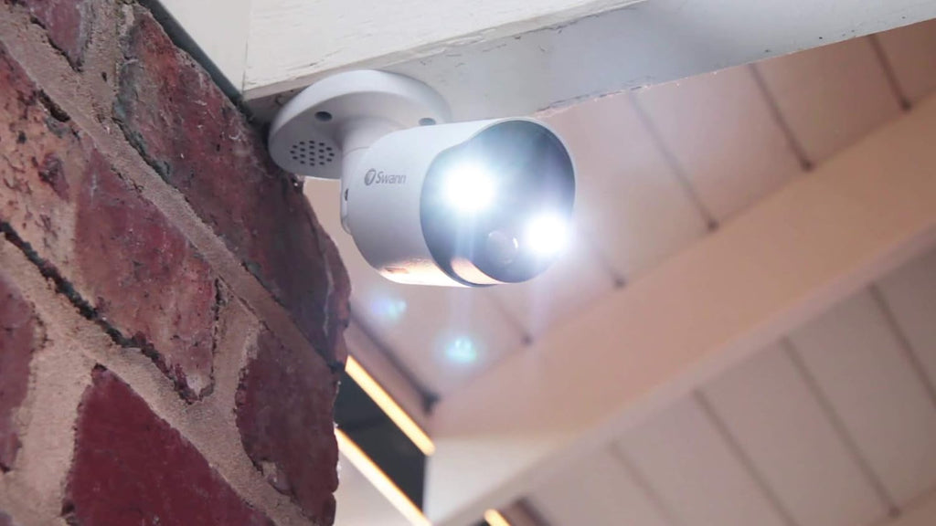 4K Ultra HD Wired Bullet Security Camera with Color Night Vision Q615