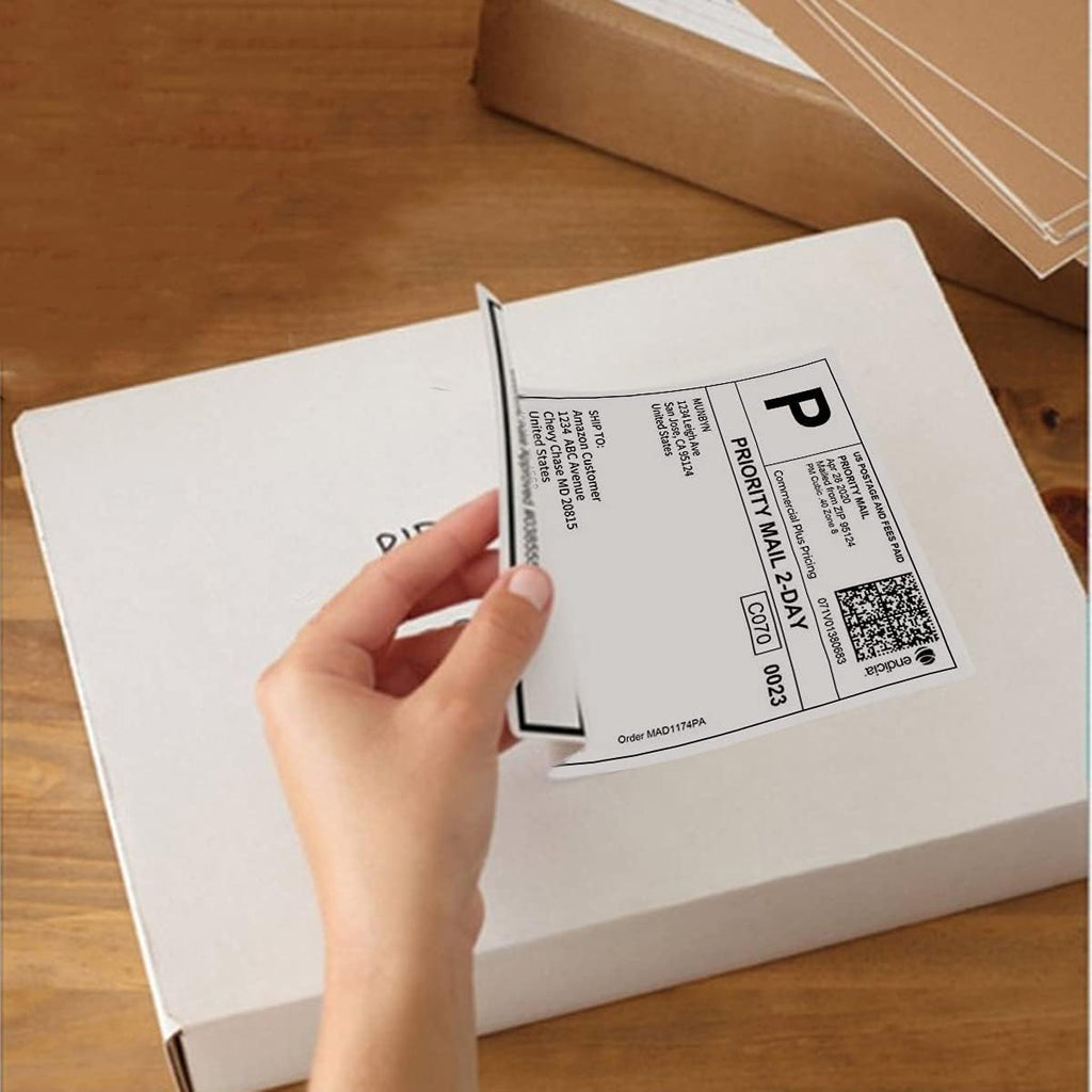 4 x 6 Direct Thermal Shipping Label 450 Labels/Roll G287