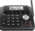 2-Line Expandable Cordless Phone with Answering System, 6 Handsets, Black T297087