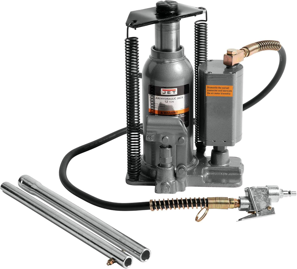 12-Ton Air/Hydraulic Bottle Jack E1406