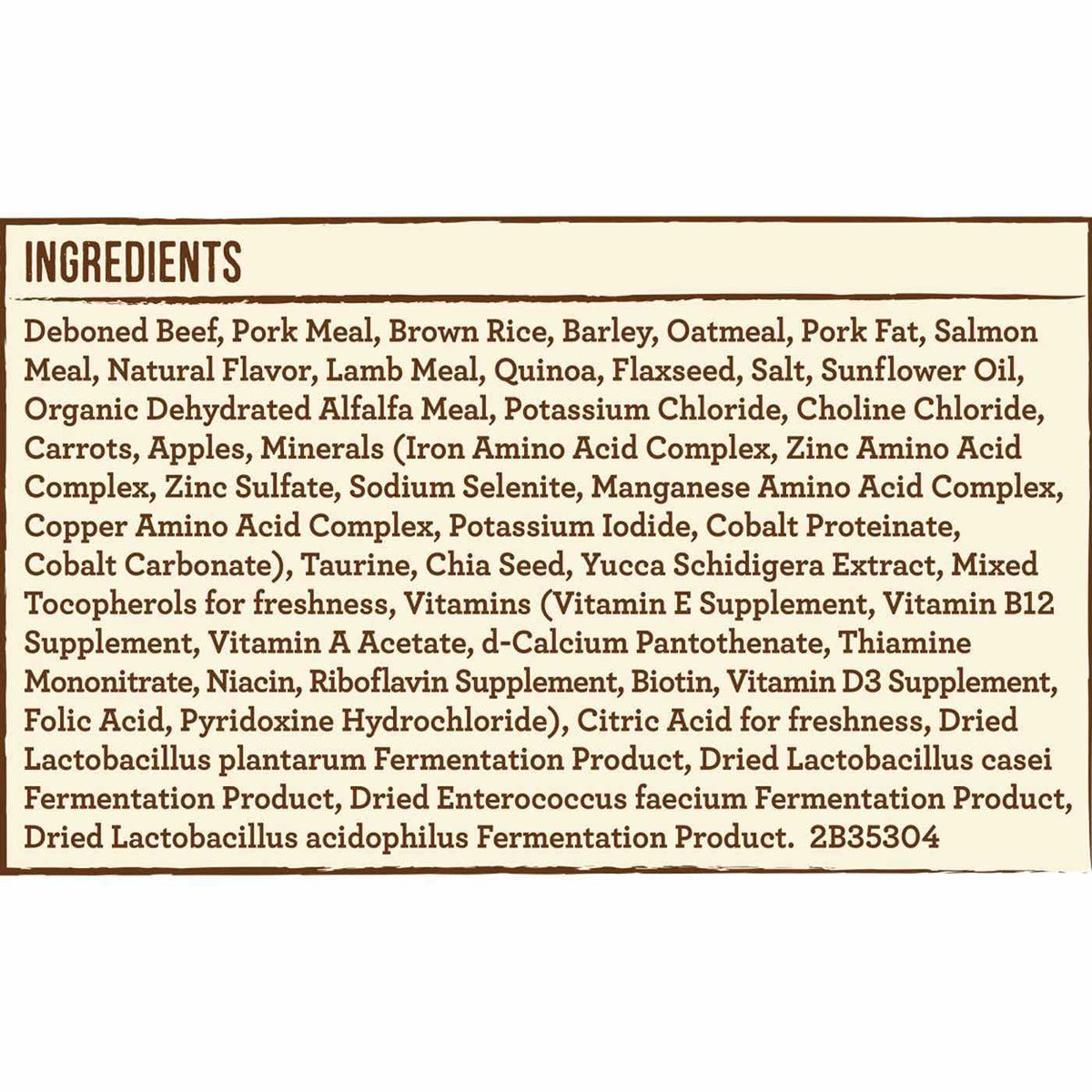 Real Ancient Grains Dry Dog Food G18759