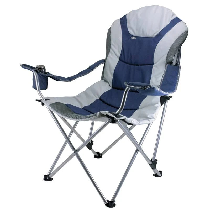 Navy Reclining Camp Chair N881