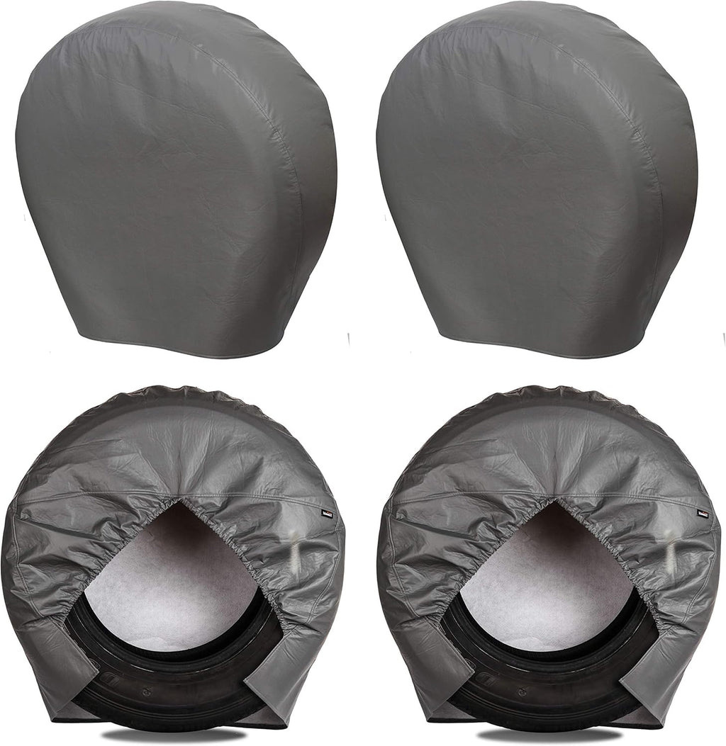 Tough Tire Covers for RV Wheel 4 Pack Black Y53837