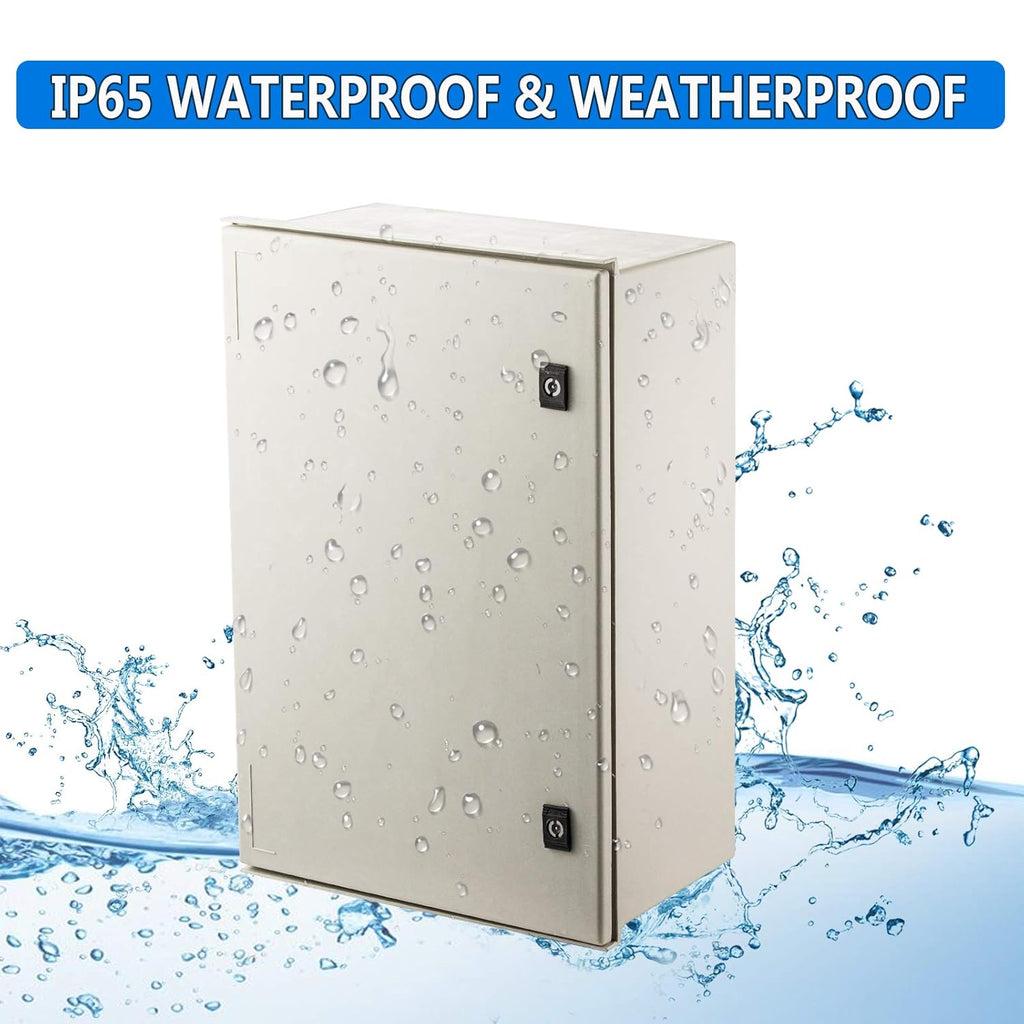 24 x 16 x 9'' NEMA 4X Fiberglass Electrical Enclosure U302275