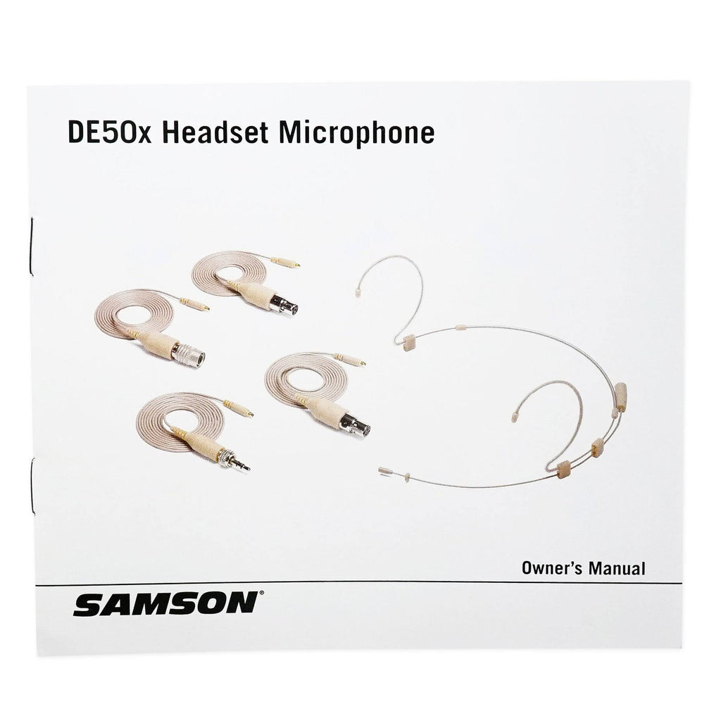 Omnidirectional Condenser Headset Microphone C55619