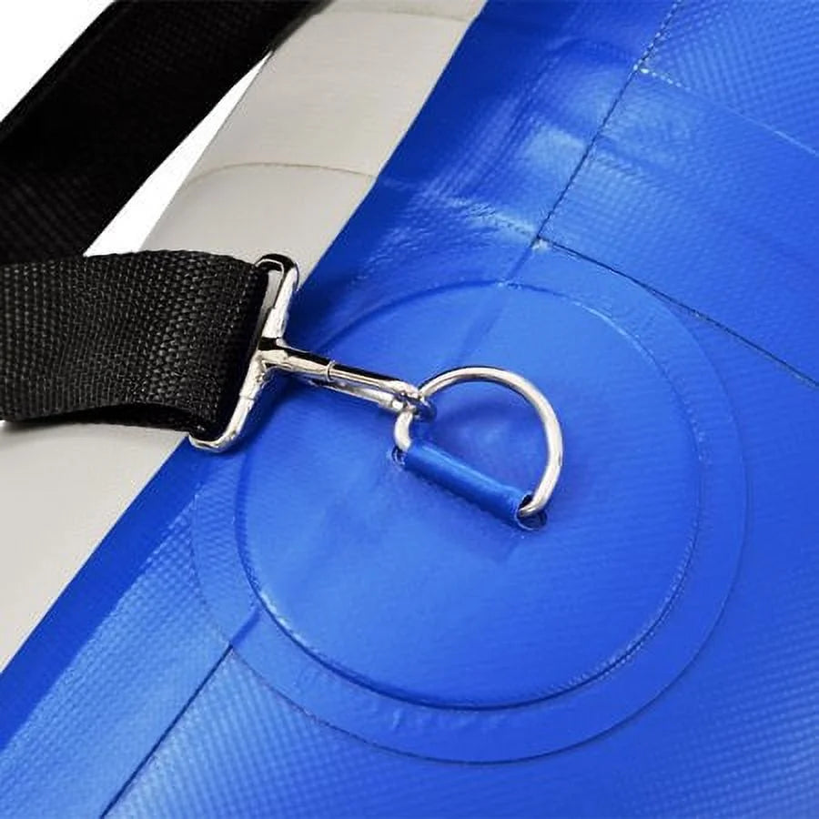 Blue Inflatable Kayak Set 2 Person with Paddle & Air Pump M946