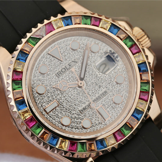 40mm Rubber Strap Watch T9576