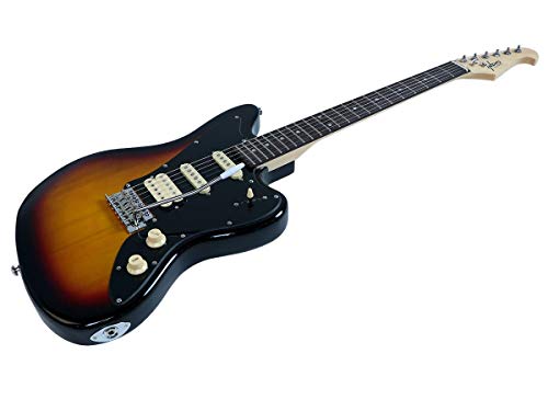 6 String Basswood Body Electric Guitar Sunburst R2805