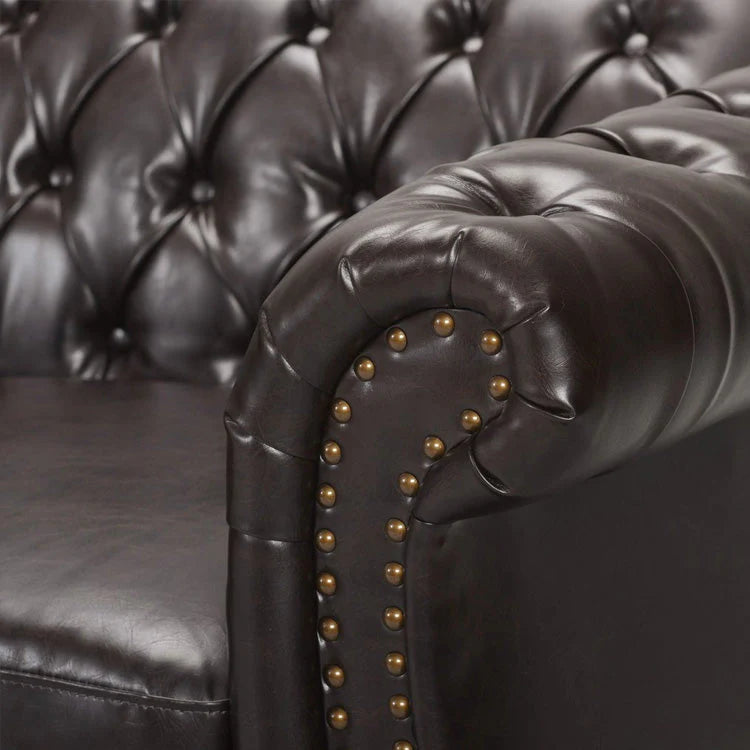 Three-Seater Chesterfield Sofa N342336