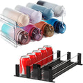 Stackable Water Bottle Organizer for Cabinet, Holds up to 15 Cans V64510