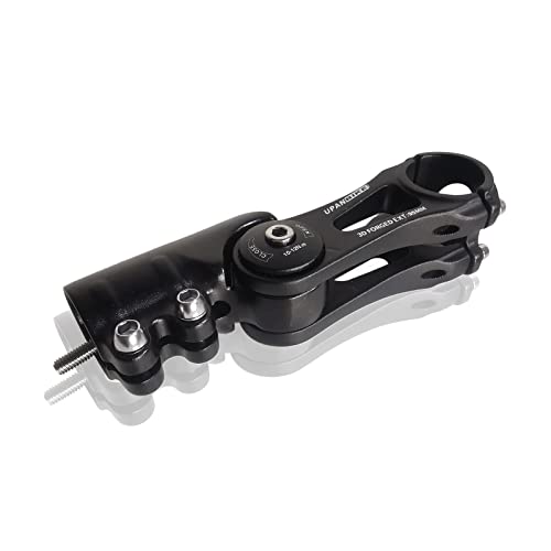 130 Degree Adjustable Bicycle Stem 75mm 90mm 130mm Handlebar Stem Riser for 31.8mm Handlebars W739