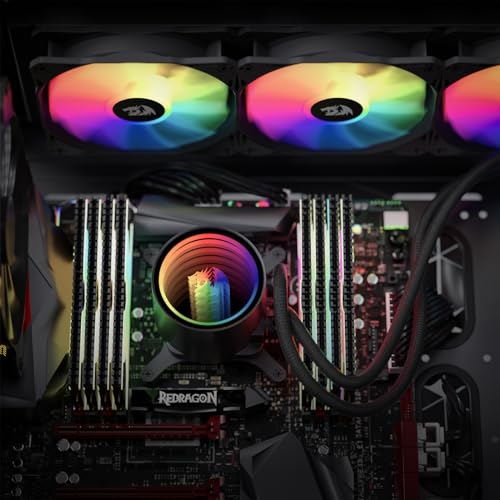 Liquid Cooling System CPU Water Cooler with 120mm PWM RGB Fans M721