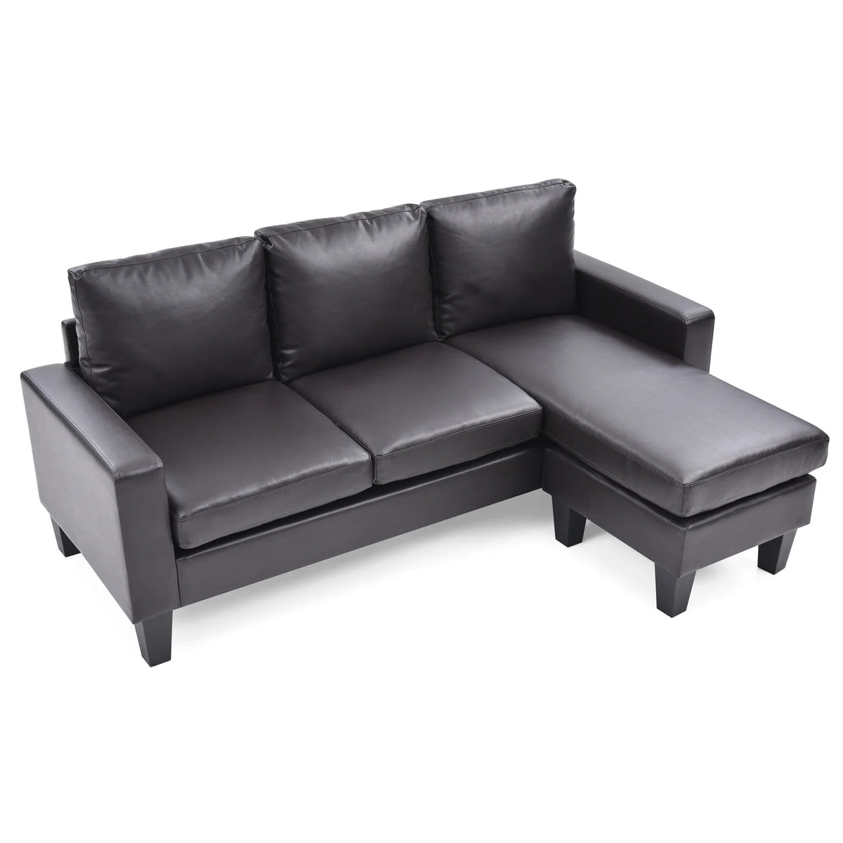 Cappuccino Sofa Chaise V809