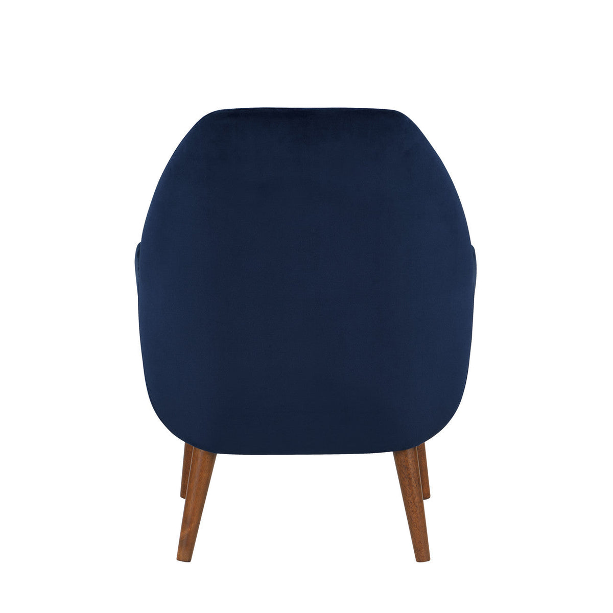 Navy Blue Velvet Armchair I39539