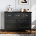 Rustic Oak 6 Drawer Dresser K83095