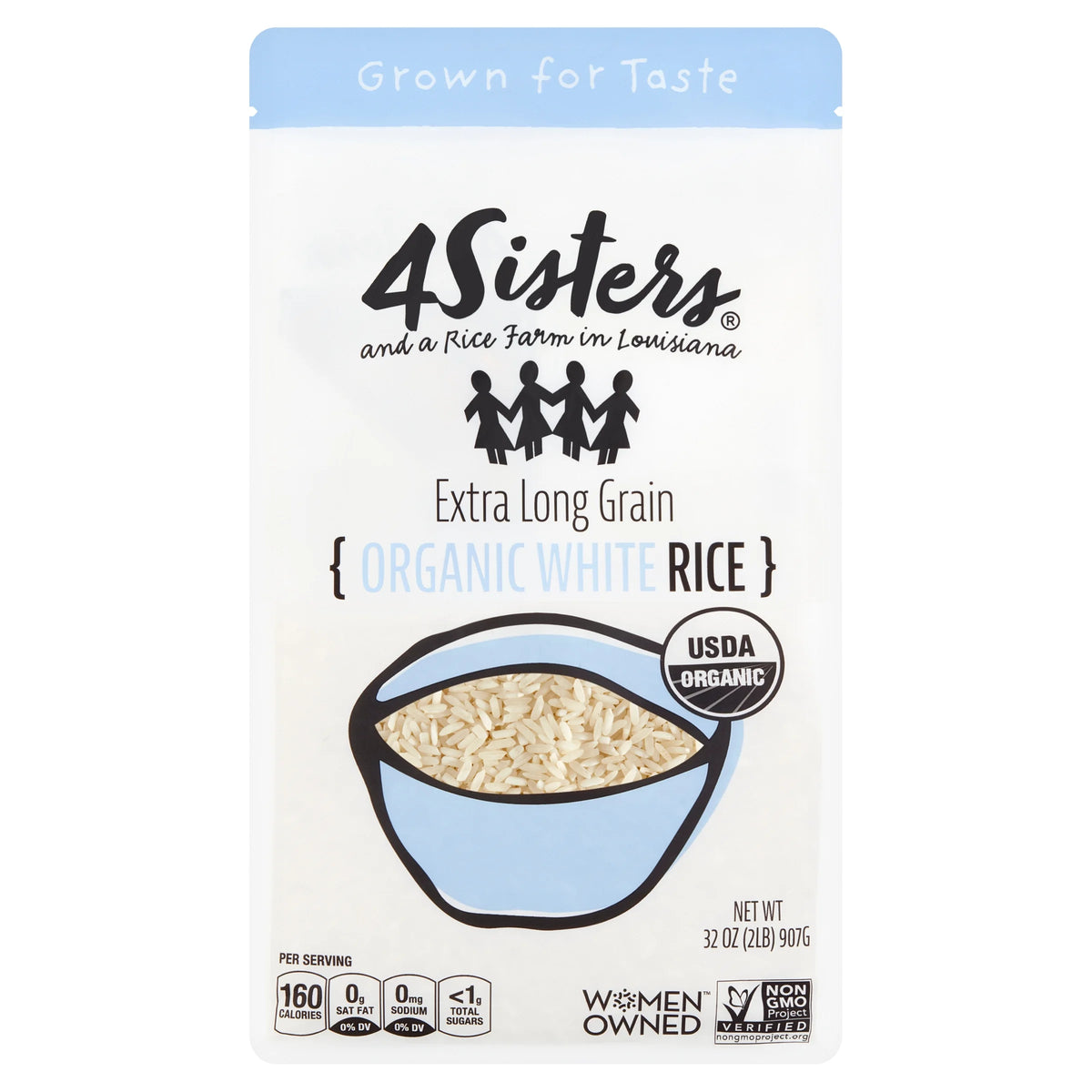 Organic Long Grain White Rice, 32oz C716
