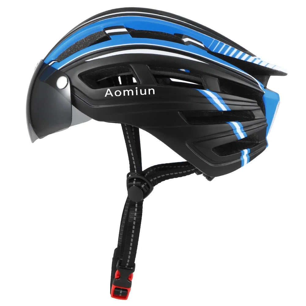 Motorcycle Helmet with Detachable Magnetic Visor I886510