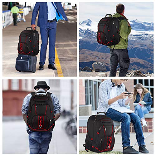 Extra Large 18.4 inch Laptop Backpack with USB Charging Port V42288