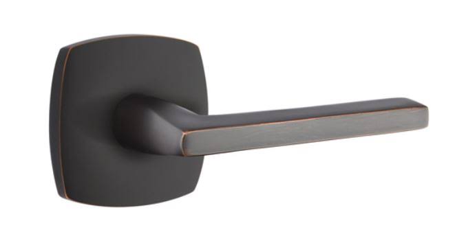Oil Rubbed Bronze Passage Lever Set M121111