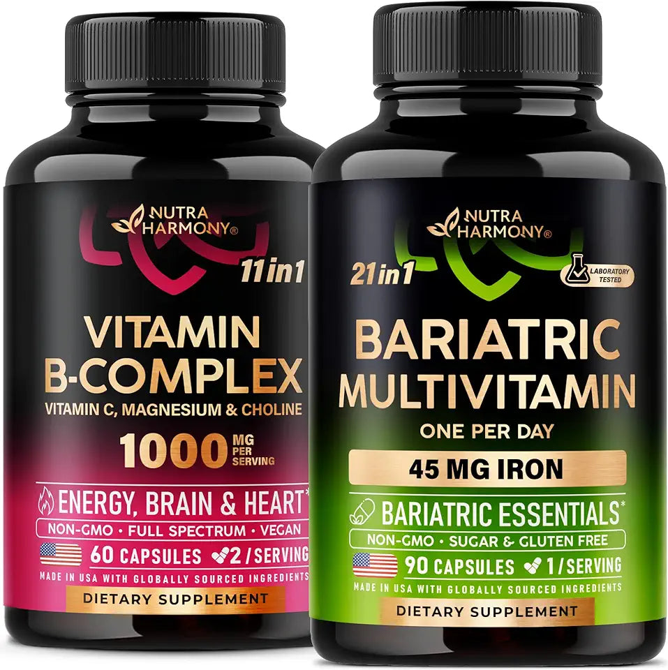 Vitamin B Complex & Bariatric Multivitamin Capsules Q76123