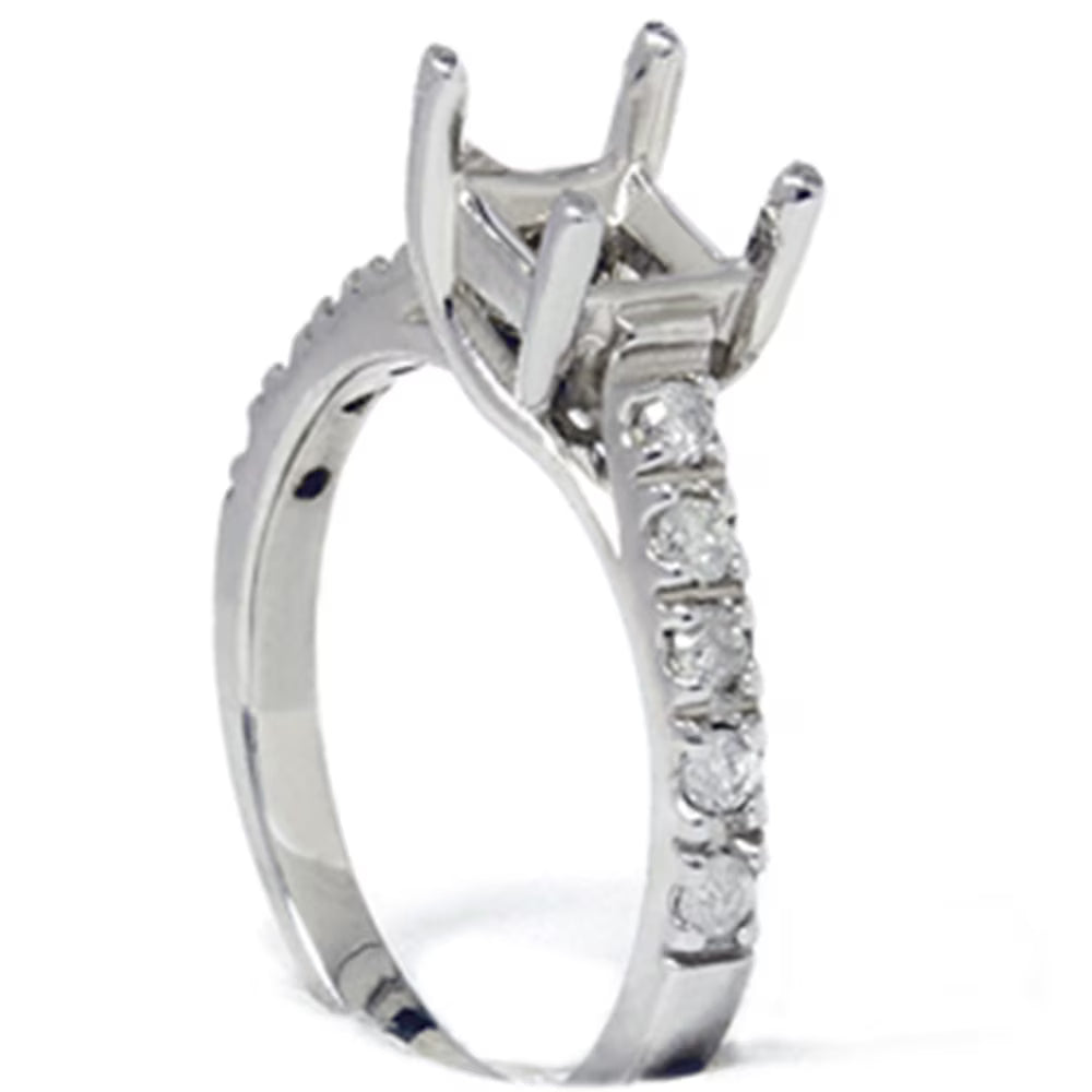 14K Diamond Engagement Ring Setting I1596