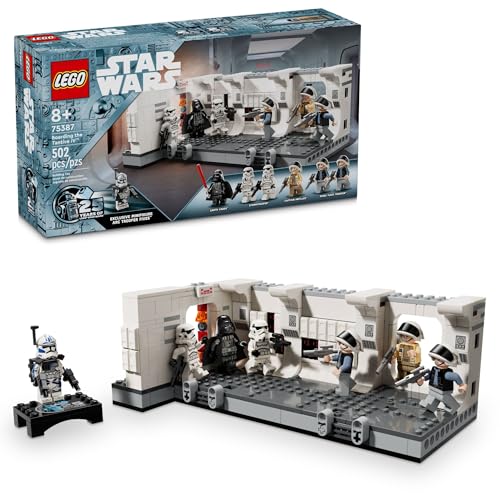 Star Wars Boarding The Tantive IV Toy with Minifigure Clone Trooper Fives, 75387 C63075