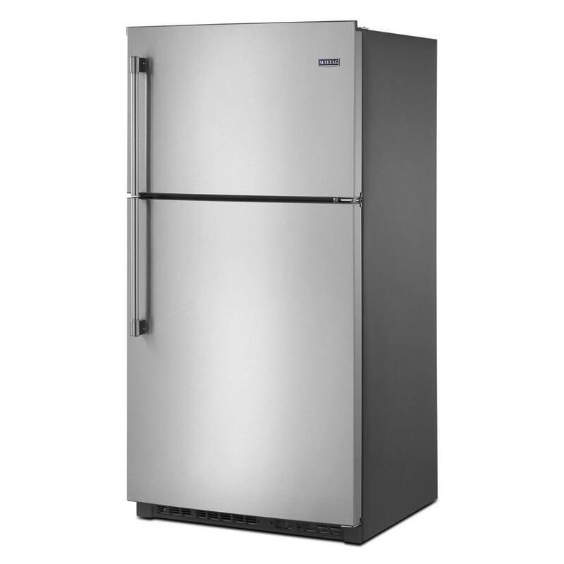 21 cu. ft. Top Freezer Refrigerator in Stainless Steel S625