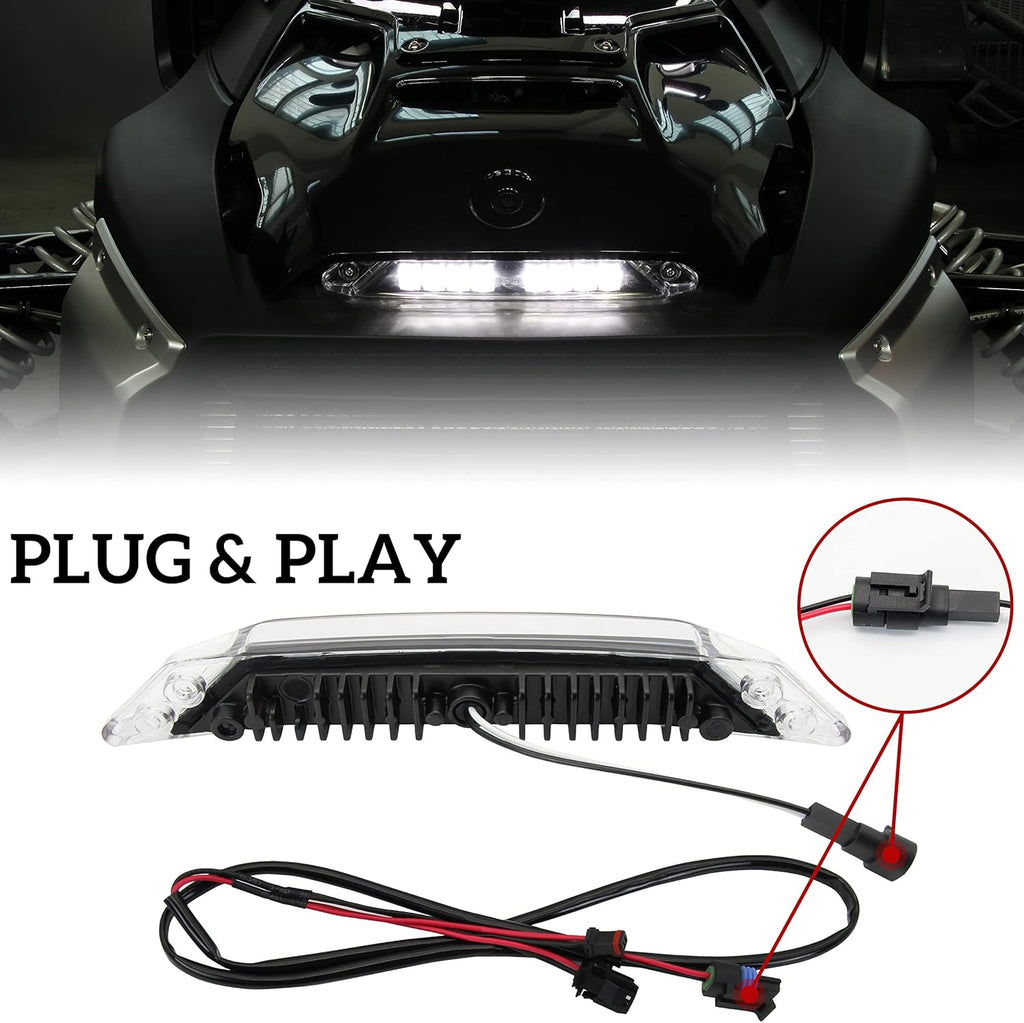 LED Auxiliary Light Kit Front White Daytime Running Light DRL 1PCS V239