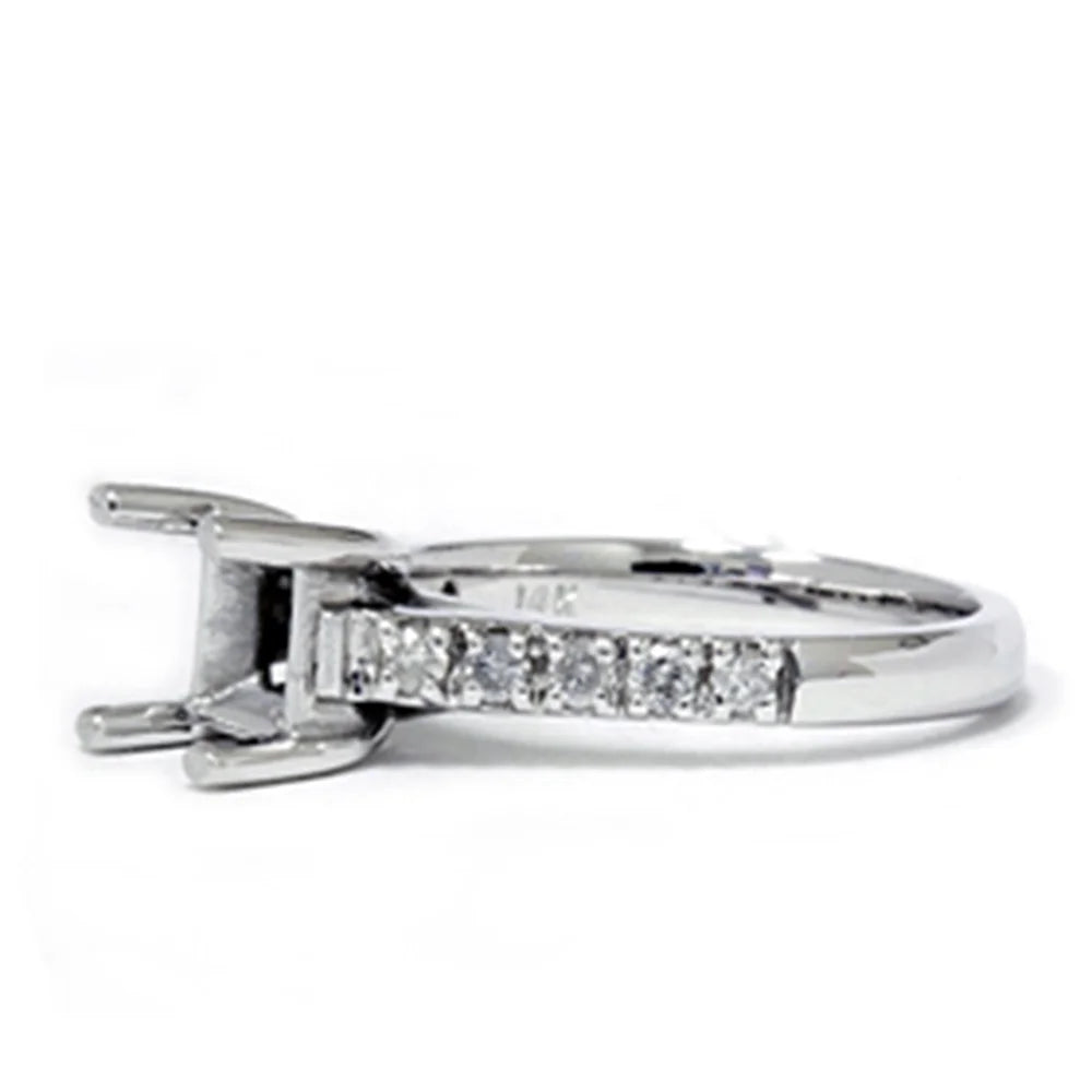 14K Diamond Engagement Ring Setting I1596