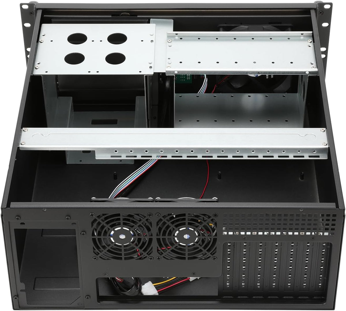 4U Rackmount Server Chassis ATX Micro ATX Mini-ITX with 2x5.25 8x3.5 2x2.5 Bays USB3.0 R109496