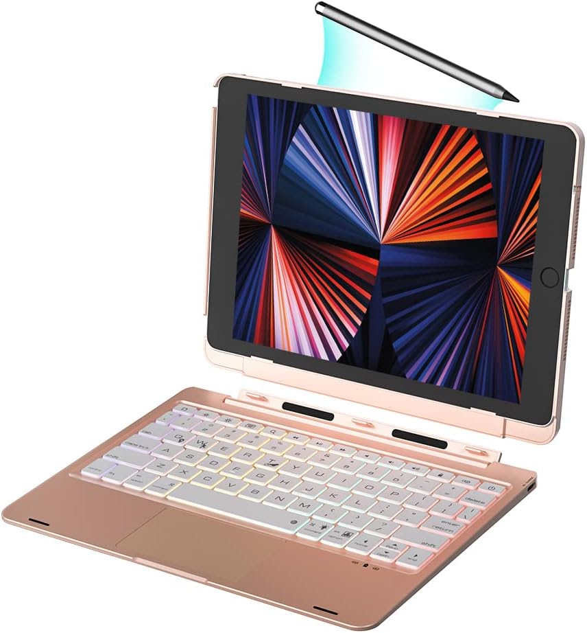 Magnetic Backlit Keyboard Case with Touchpad Q252