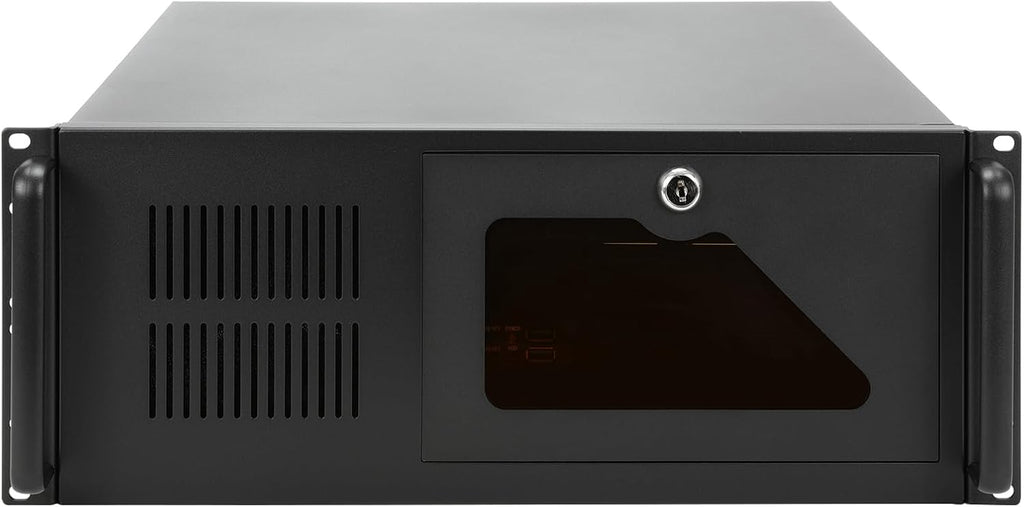 4U Rackmount Server Chassis ATX Micro ATX Mini-ITX with 2x5.25 8x3.5 2x2.5 Bays USB3.0 R109496