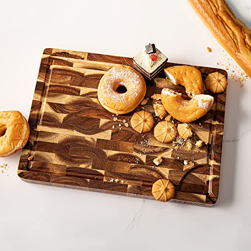 Acacia Wood Cutting Board 15"x11" 1.2" Thick X103