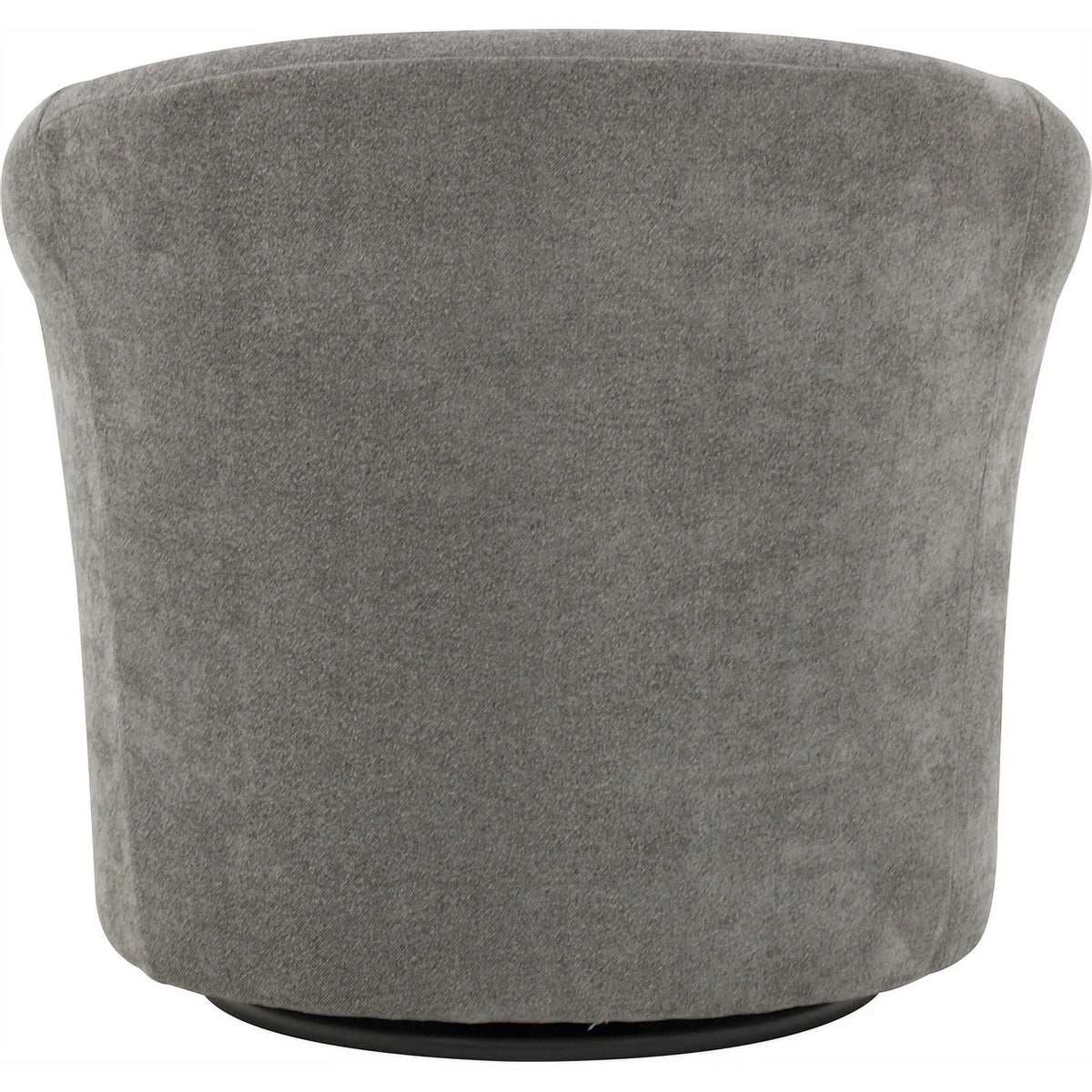 Gray Polyester Fabric Club Chair P388