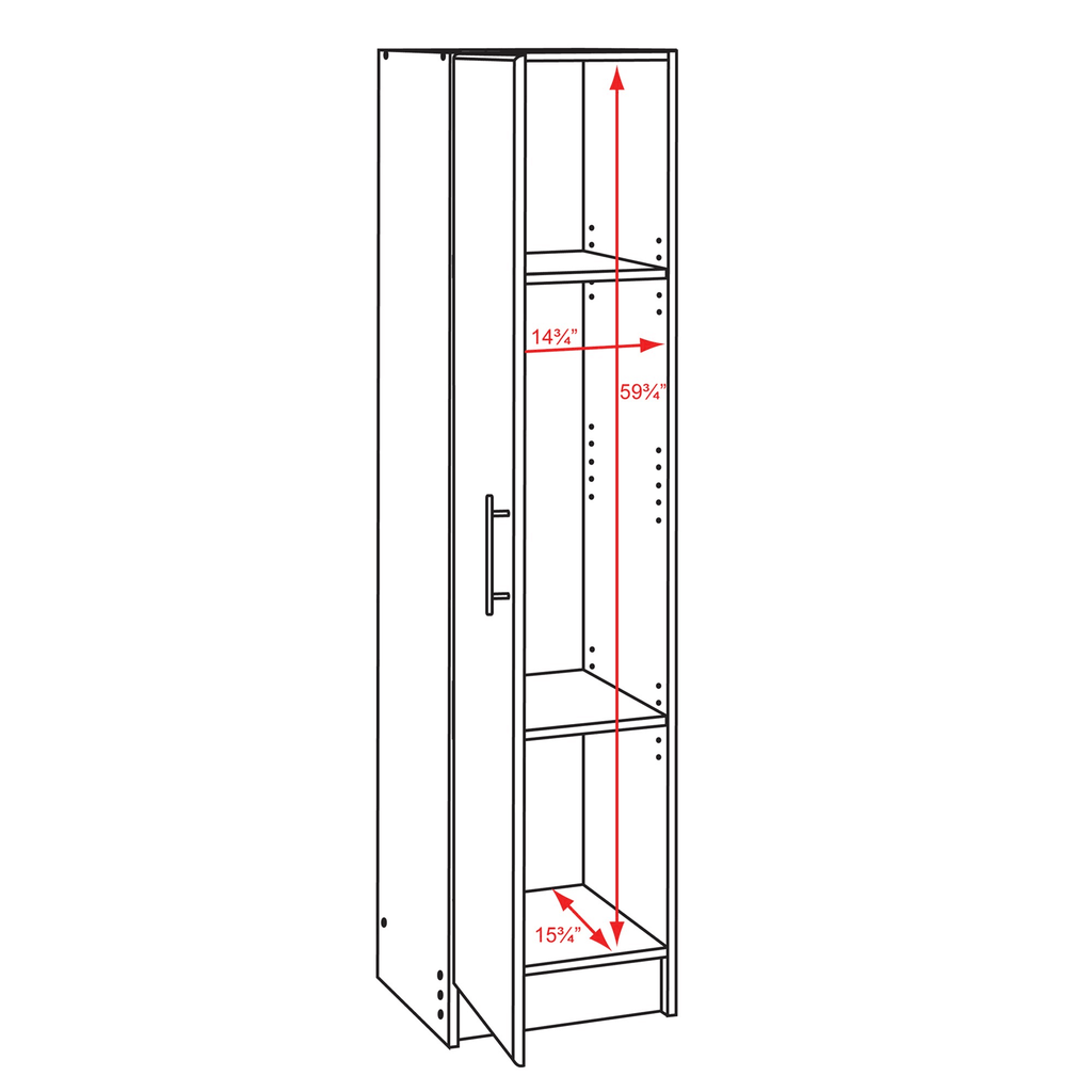 White Broom Cabinet T23530