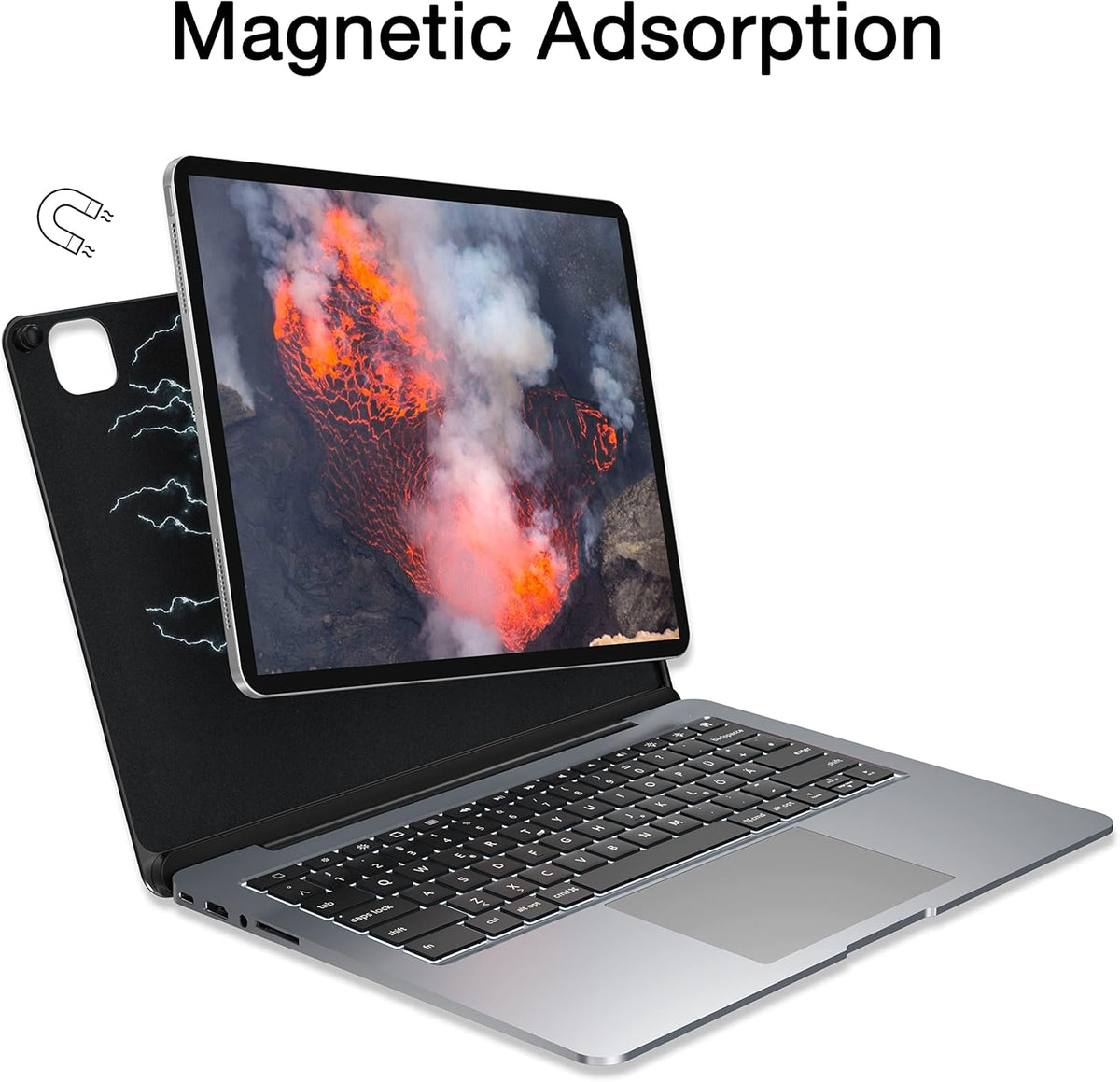 Magnetic Backlit Keyboard Case with Touchpad Q252
