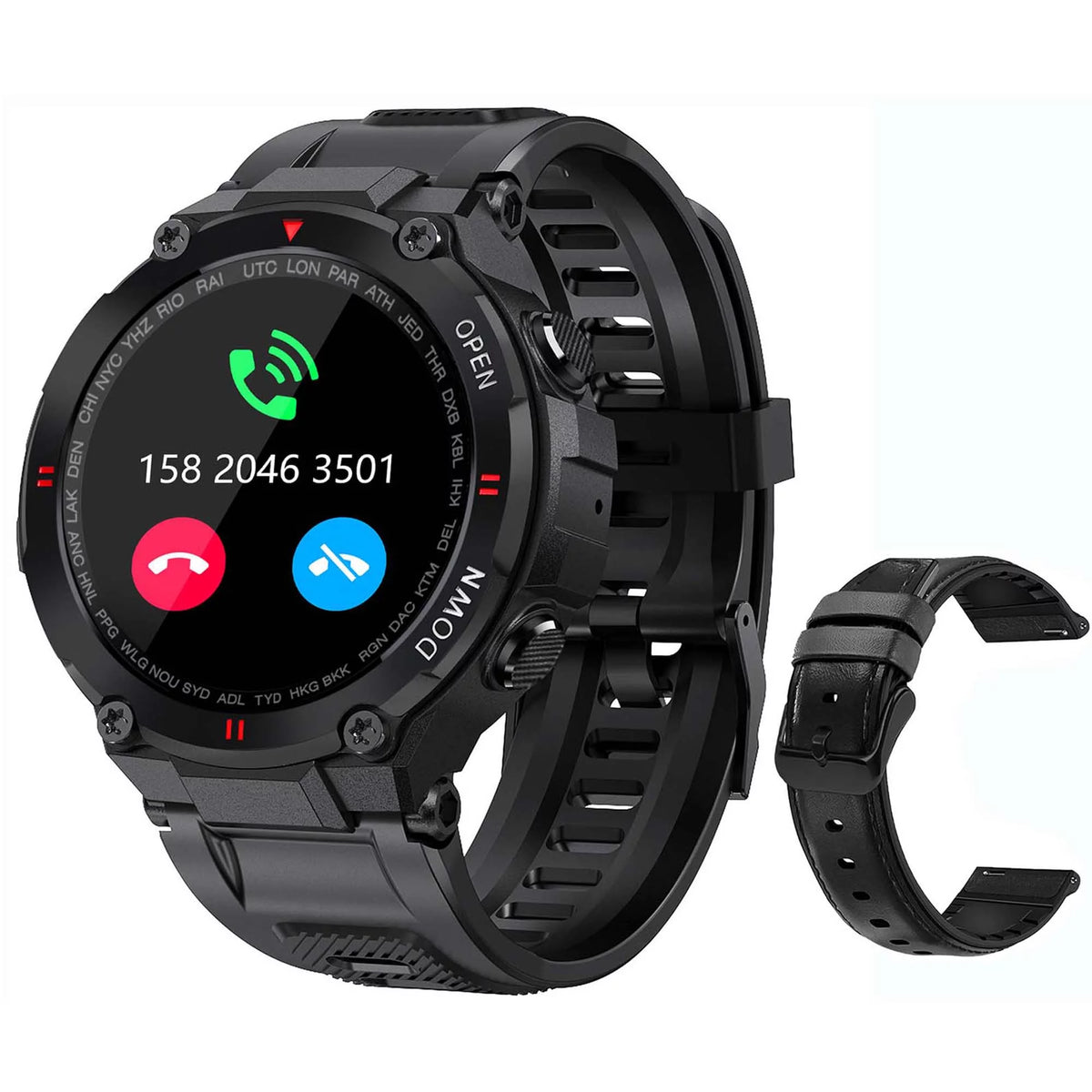 1.3'' HD Touch Screen Tactical Smartwatch V31297