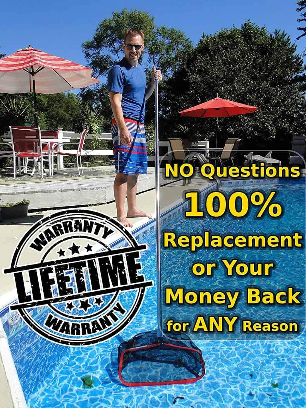 Fine Mesh Pool Net Skimmer Pack of 2 E10045