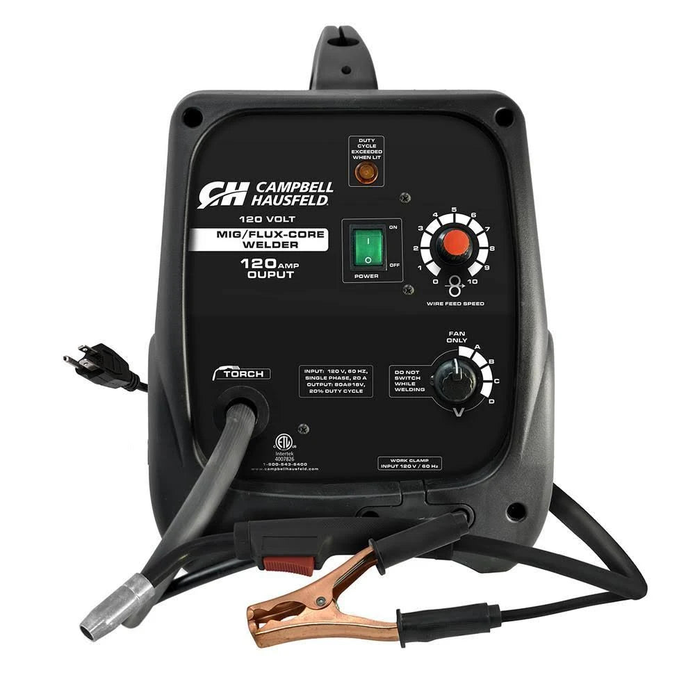 120 Amp Wire Feed Welder with Accessories J834674