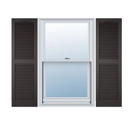 Vinyl Open Louver Shutters C984855