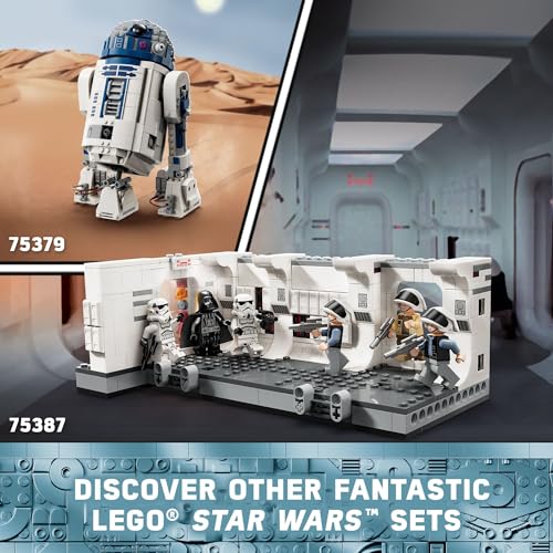 Star Wars Boarding The Tantive IV Toy with Minifigure Clone Trooper Fives, 75387 C63075