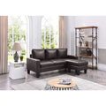 Cappuccino Sofa Chaise V809