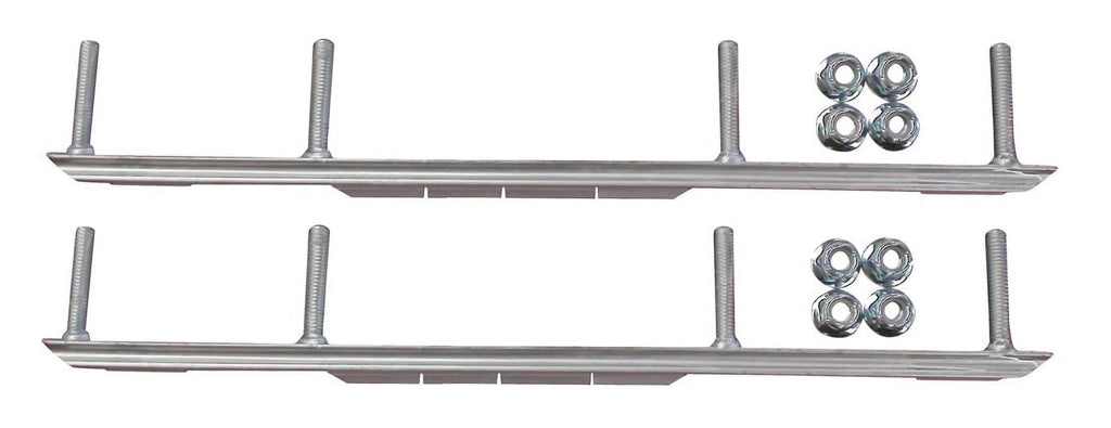 Blue XT Snowmobile Skis with 4.5" Shaper Bars Complete Kit M72483