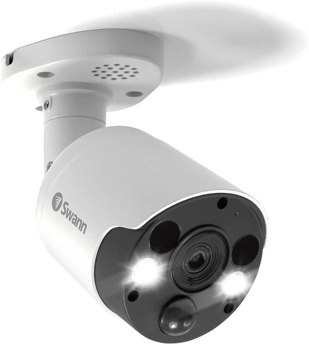 4K Ultra HD Wired Bullet Security Camera with Color Night Vision Q615