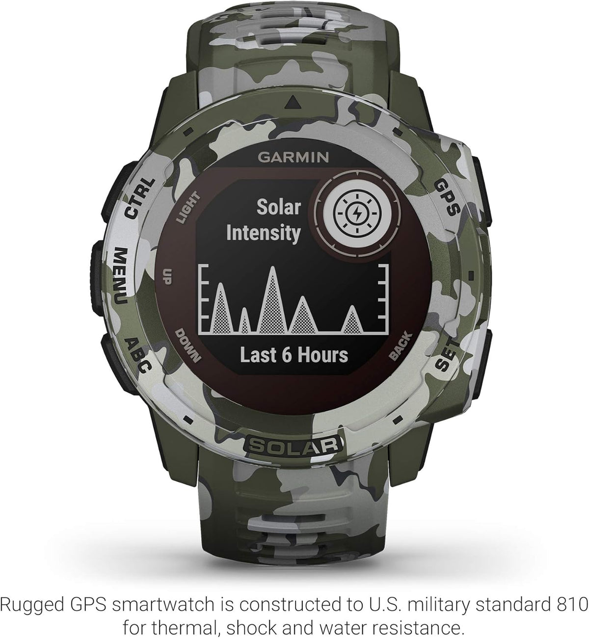 Rugged Outdoor Smartwatch with Solar Charging Z706089