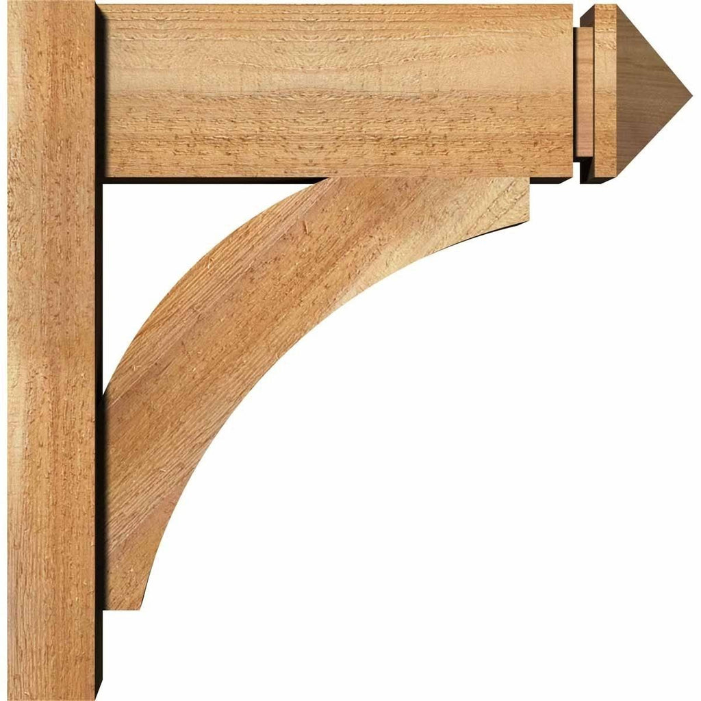 Western Red Cedar Thorton Rough Sawn Arts and Crafts Outlooker M2476