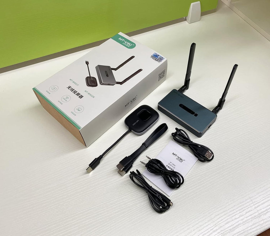 Wireless HDMI Transmitter and Receiver, Aluminum Alloy HDMI Extender Kit P513
