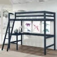 Twin Loft Bed with Desk M33914