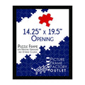 14.25x19.5 Black MDF Picture Frame with plexi-glass H944573
