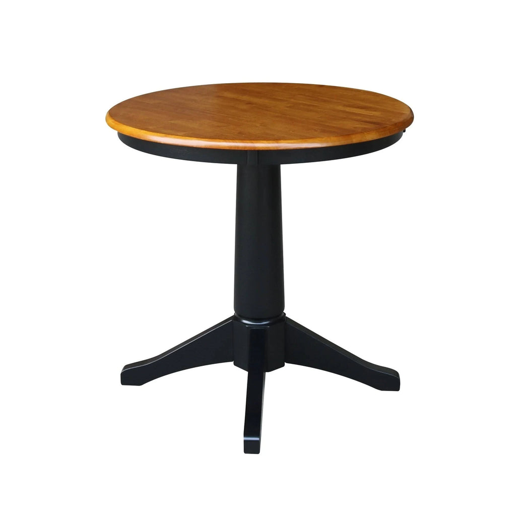 Round Pedestal Bar Table in Cherry M912
